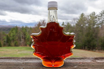Infused maple syrup